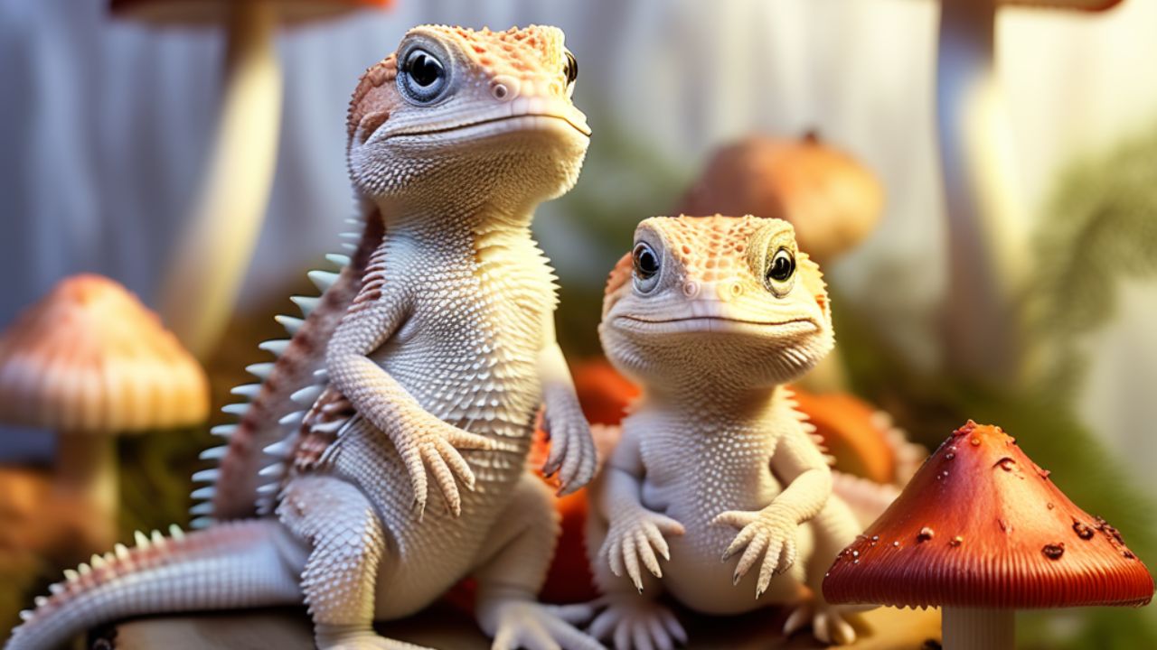 Can Bearded Dragons Eat Mushrooms