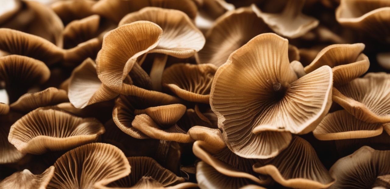 Dry Mushrooms at Home