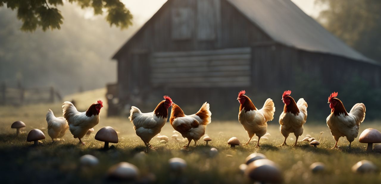 Can Chickens Eat Mushrooms?
