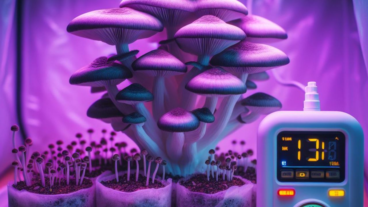 co2 controller for mushroom farm