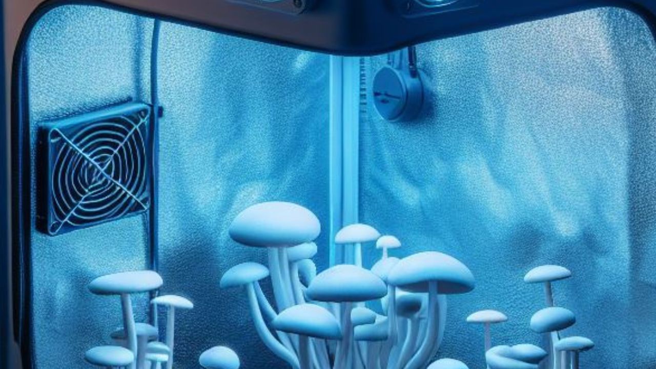 co2 levels for mushrooms