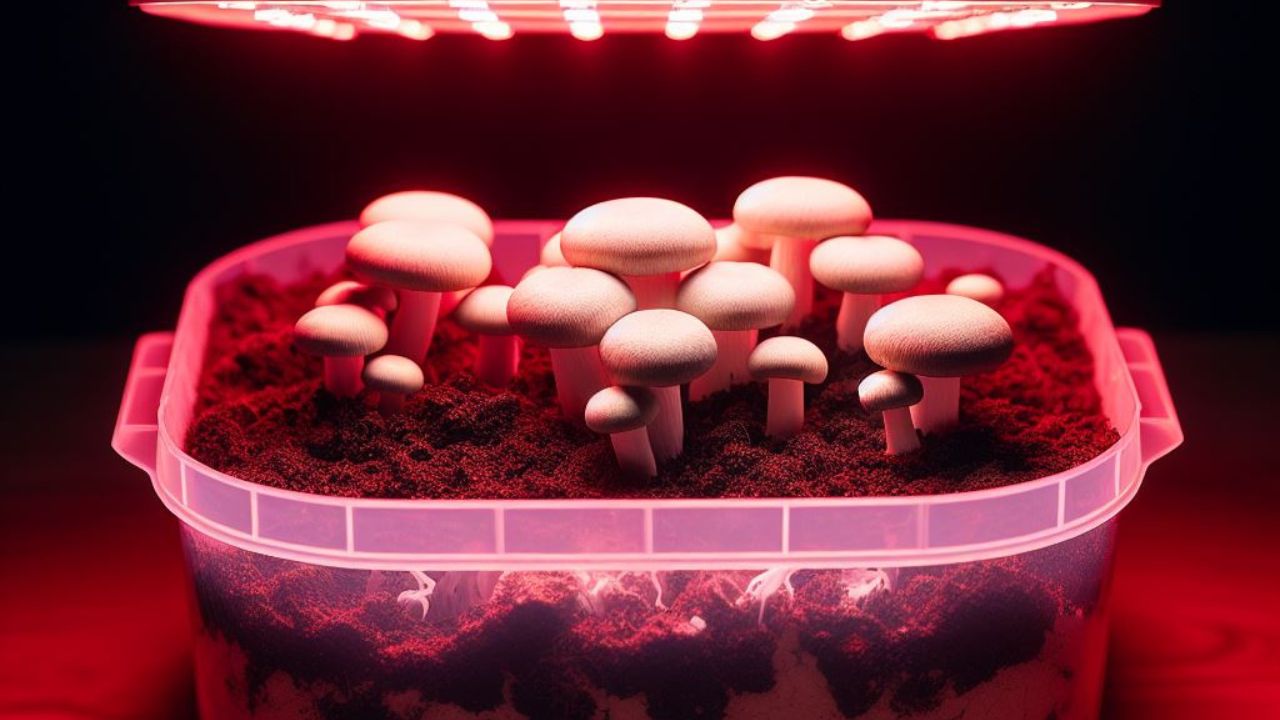 grow mushrooms with coffee grounds