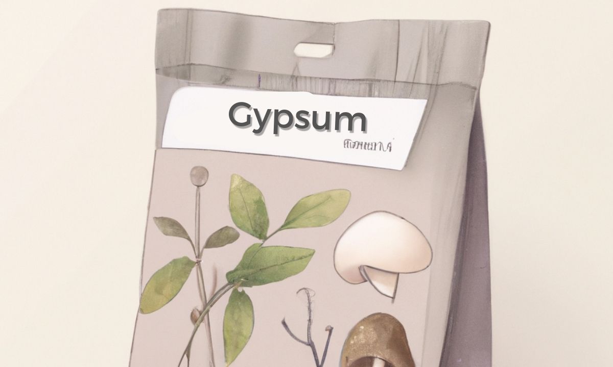 gypsum for mushroom growth