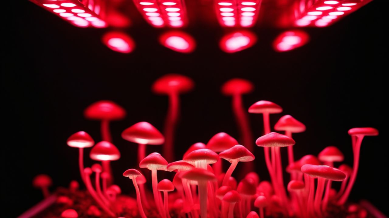 best led lights for growing mushrooms