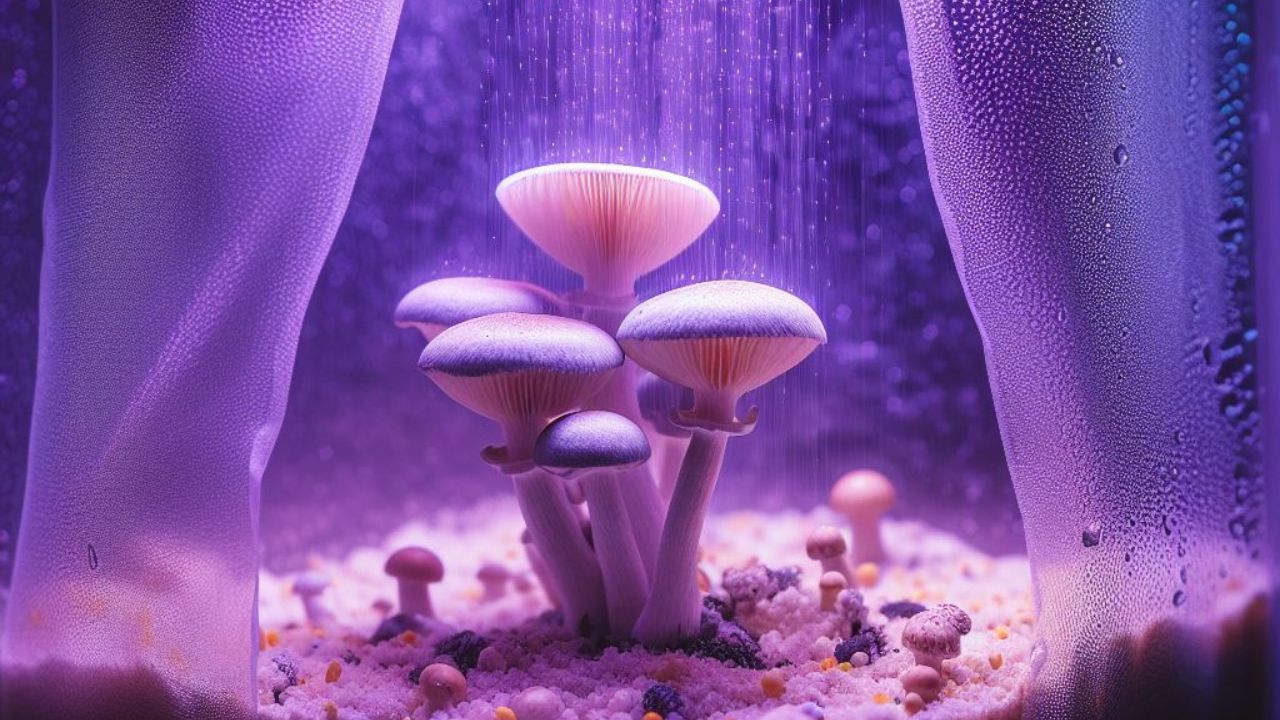 mushroom grow lights