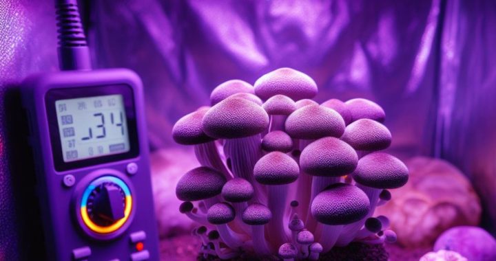 Control CO2 Levels in a mushroom Grow Room