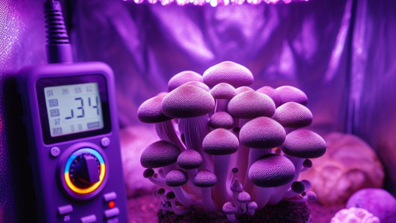 Control CO2 Levels in a mushroom Grow Room