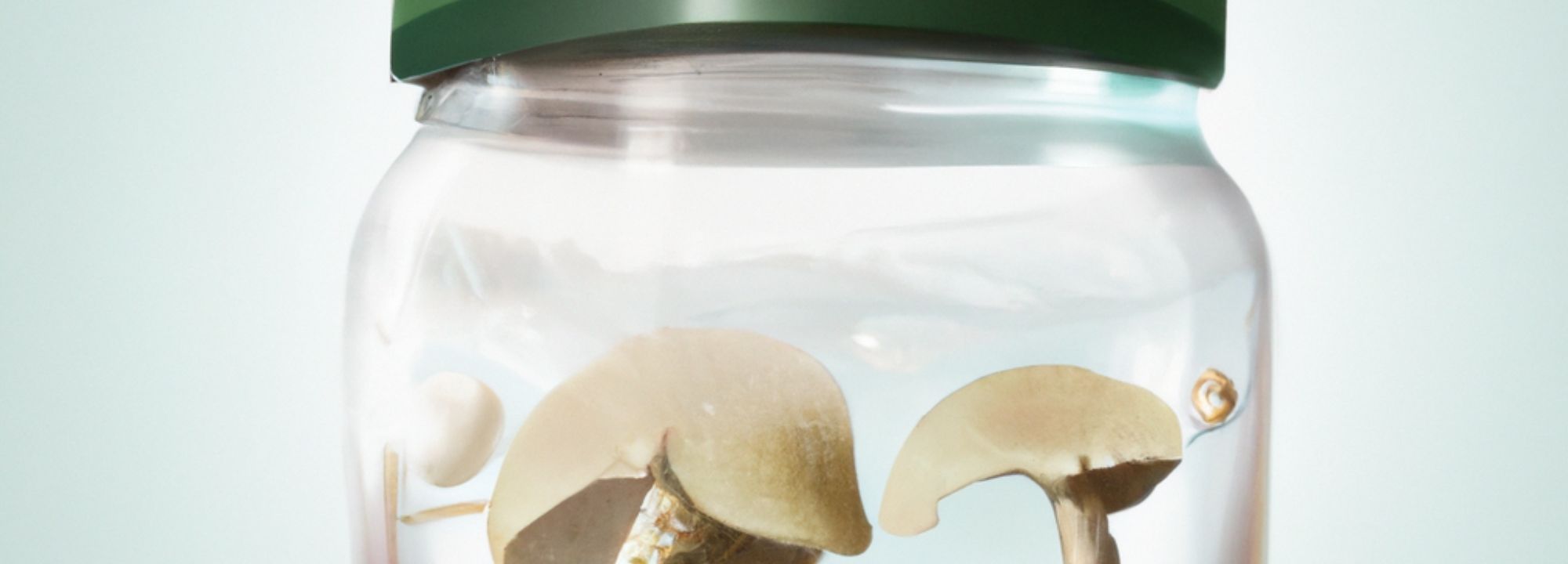 growing mushroom in jars